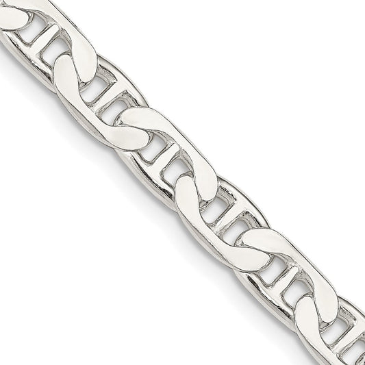 Sterling Silver 6.5mm Flat Anchor ChainQAN180