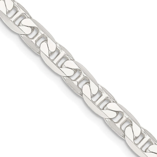 Sterling Silver 7mm Flat Anchor ChainQAN200