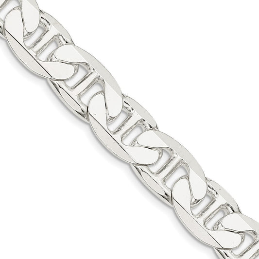 Sterling Silver 11.5mm Flat Anchor ChainQAN300
