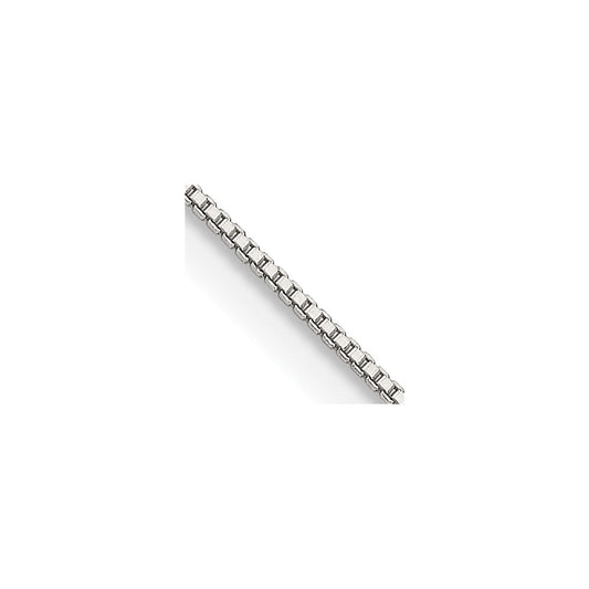 Sterling Silver .8mm Box ChainQBX015