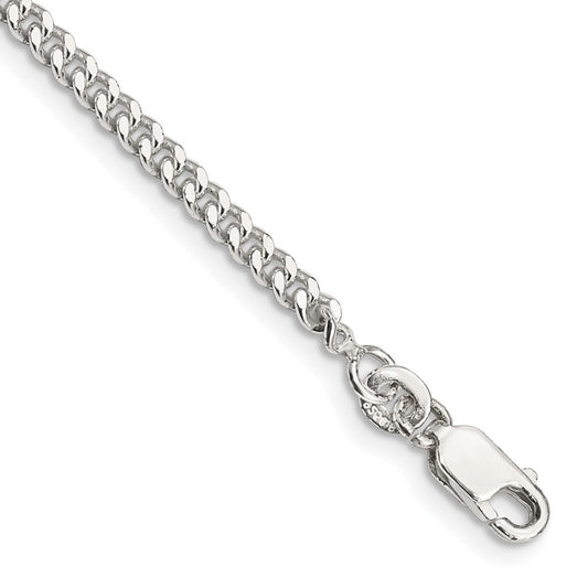 Sterling Silver 3mm Curb Chain QCB080-8
