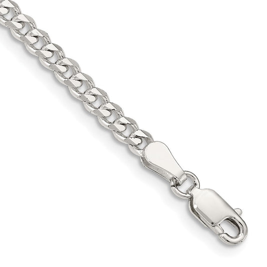 Sterling Silver 3.5mm Curb Chain QCB100-8