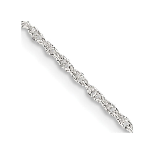 Sterling Silver 1.6mm Loose Rope ChainQFC207