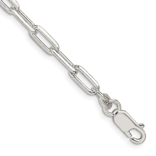 Sterling Silver 4.25mm Elongated Open Link Chain QFC54-8