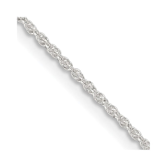 Sterling Silver 1.3mm Loose Rope ChainQFC67