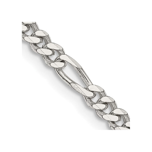 Sterling Silver 3.5mm Figaro ChainQFG100