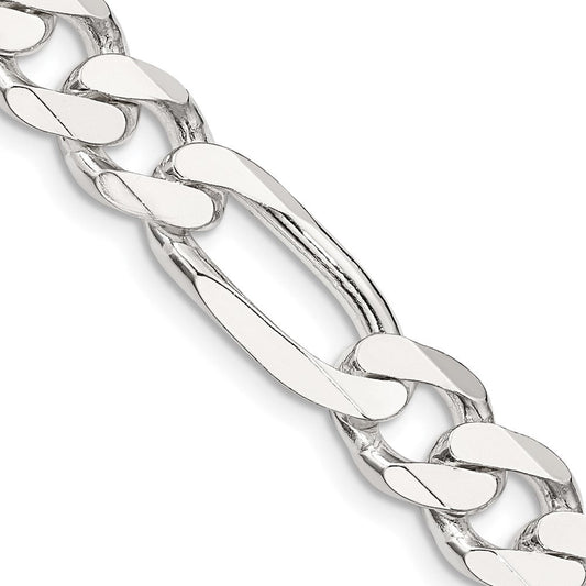 Sterling Silver 9mm Figaro ChainQFG250
