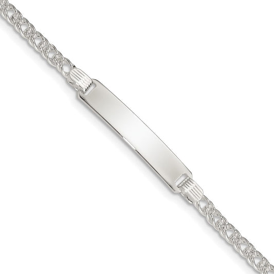 Sterling Silver Children's ID Bracelet QID29-6