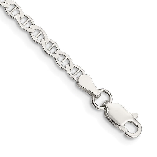 Sterling Silver 3.1mm Flat Anchor Chain QLFA065-8