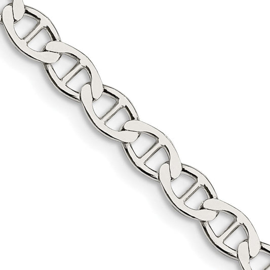 Sterling Silver 4.75mm Flat Anchor ChainQLFA100