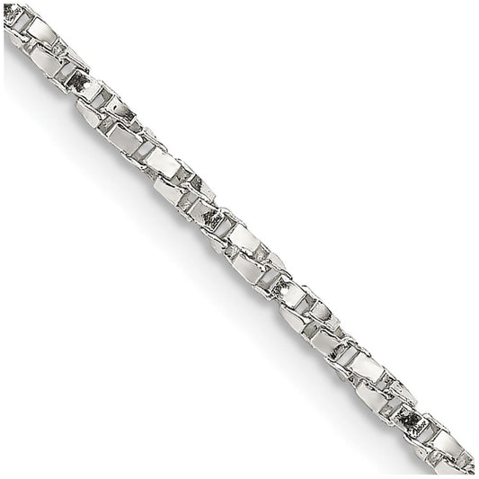 Sterling Silver 1.75mm Twisted Box ChainQPE27