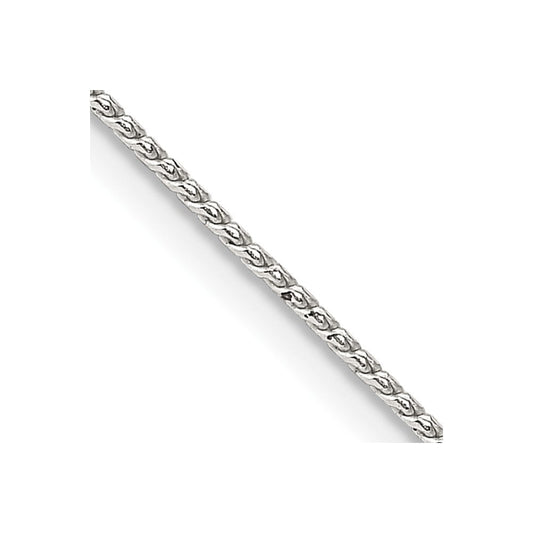 Sterling Silver .95mm Round Franco ChainQRF035