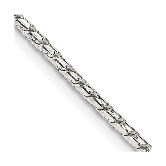 Sterling Silver 1.75mm Round Franco ChainQRF080