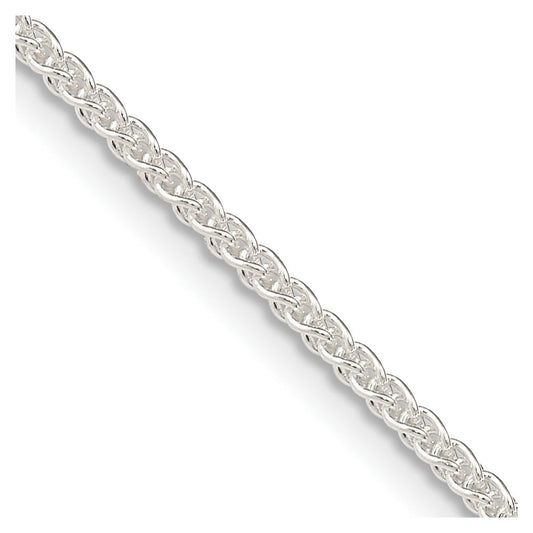 Sterling Silver 1.6mm Round Spiga ChainQSP040