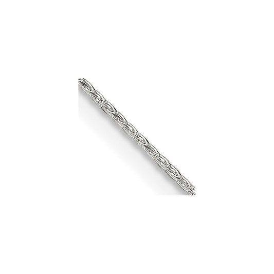 Sterling Silver .85mm Diamond-cut Round Spiga ChainQSR025