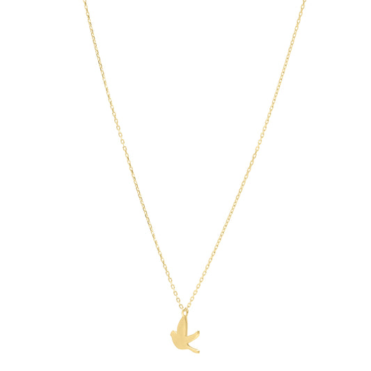 Royal Chain 14K Dove Necklace RC14087