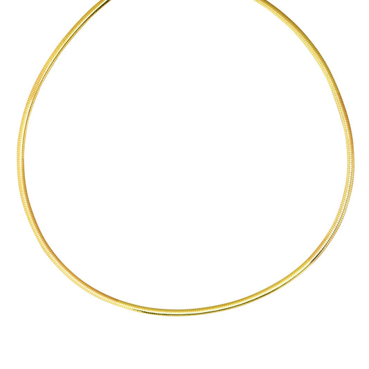 Royal Chain 14K & Silver Reversible Omega Basic Chain RDO3