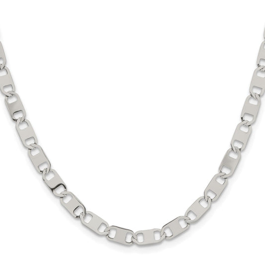 Chisel Stainless Steel Polished 5mm 20 inch Anchor ChainSRN1880