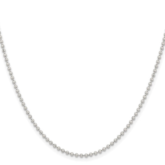 Chisel Stainless Steel Polished 2mm 18 inch Ball ChainSRN222