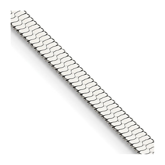 Chisel Stainless Steel Polished 3.90mm 20 inch Herringbone ChainSRN2872