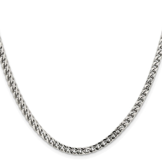 Chisel Stainless Steel Polished 4mm 20 inch Franco ChainSRN2898