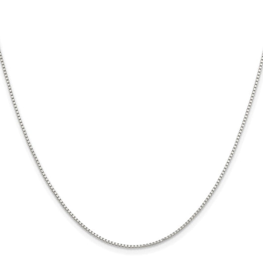 Chisel Stainless Steel Polished 1.2mm 18 inch Box ChainSRN661