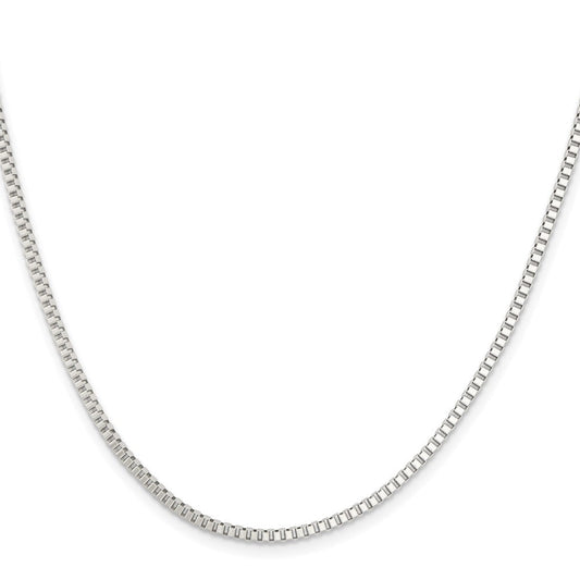 Chisel Stainless Steel Polished 2mm 20 inch Box ChainSRN663