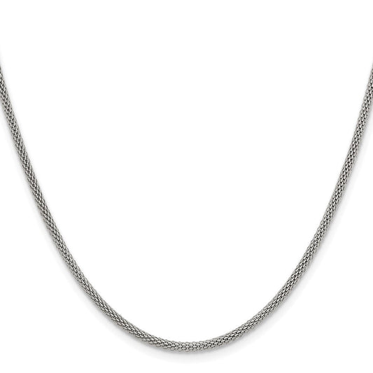Chisel Stainless Steel Polished 2.5mm 24 inch Bismark ChainSRN674