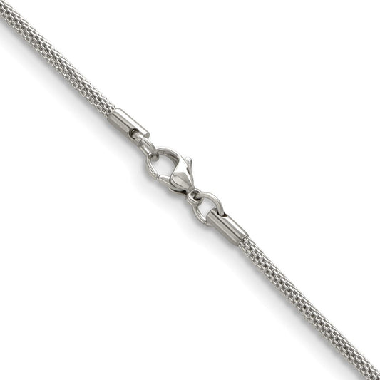 Chisel Stainless Steel Polished 2.5mm 30 inch Bismark ChainSRN674