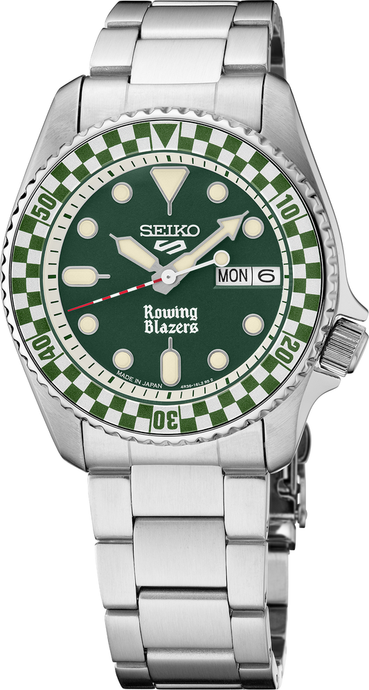 Seiko 5 Sports X Rowing Blazers Limited Edition Watch SRPM21