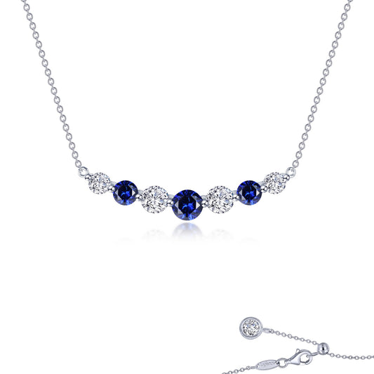 Lafonn Alternating 7 Symbols Of Joy Necklace