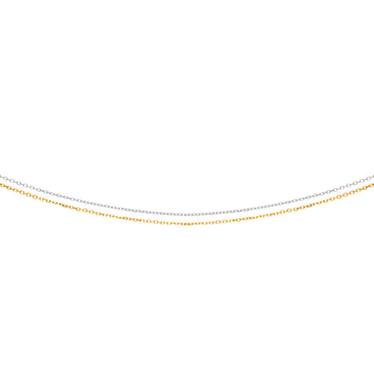Royal Chain 14K Gold 1.1mm Multi-Strand Chain TTCAB30