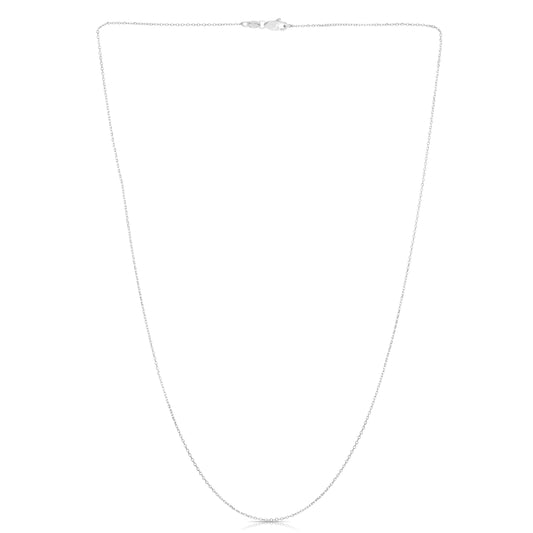 Royal Chain 14K Gold 0.87mm Diamond Cut Cable Chain WCAB025