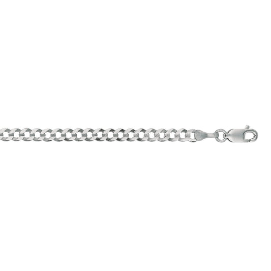 Royal Chain 14K Gold 3.6mm Comfort Curb Chain WCRB100