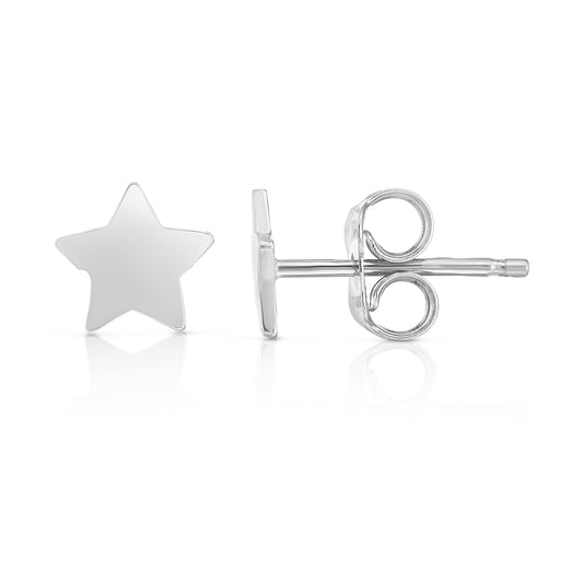 Royal Chain 14K Gold Polished Star Stud Earring ER6983