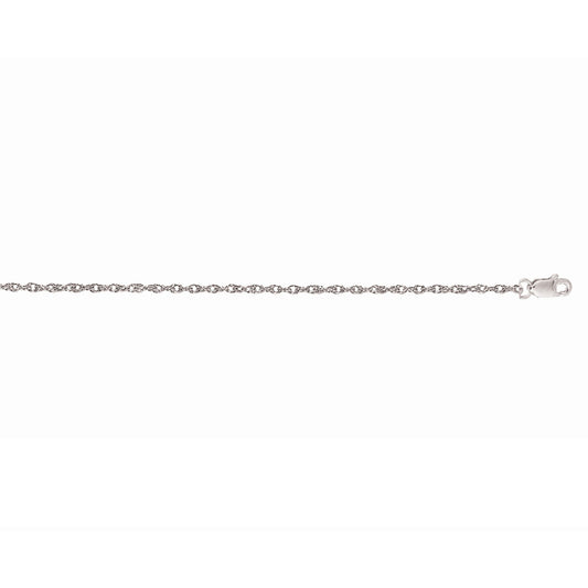 Royal Chain 14K Gold .85mm Machine Rope Chain (Carded) LCRD8