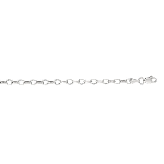 Royal Chain 14K Gold 3.2mm Lite Oval Rolo Chain R200