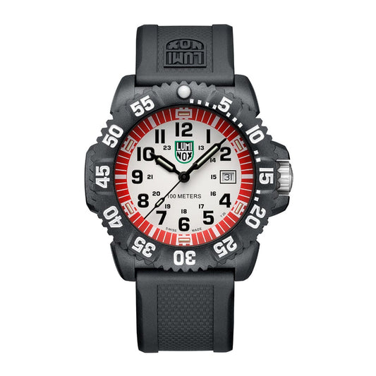 Sea Lion, Red & White, 44mm