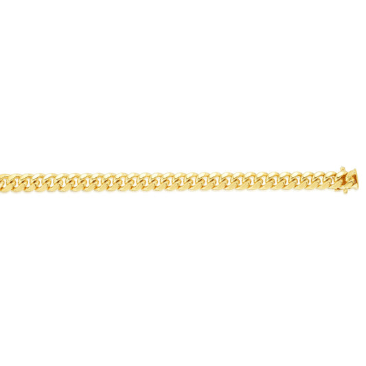 Royal Chain 10K Gold 7.1mm Classic Miami Cuban ZNMC200