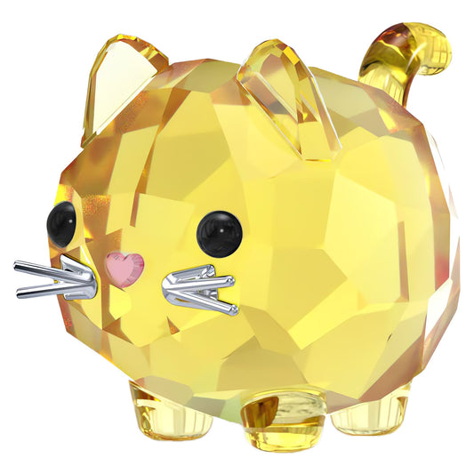 Swarovski Chubby Cats Yellow Cat