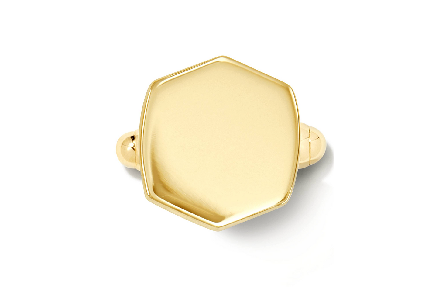 Davis Cuff Links in 18k Gold Vermeil 196088531687