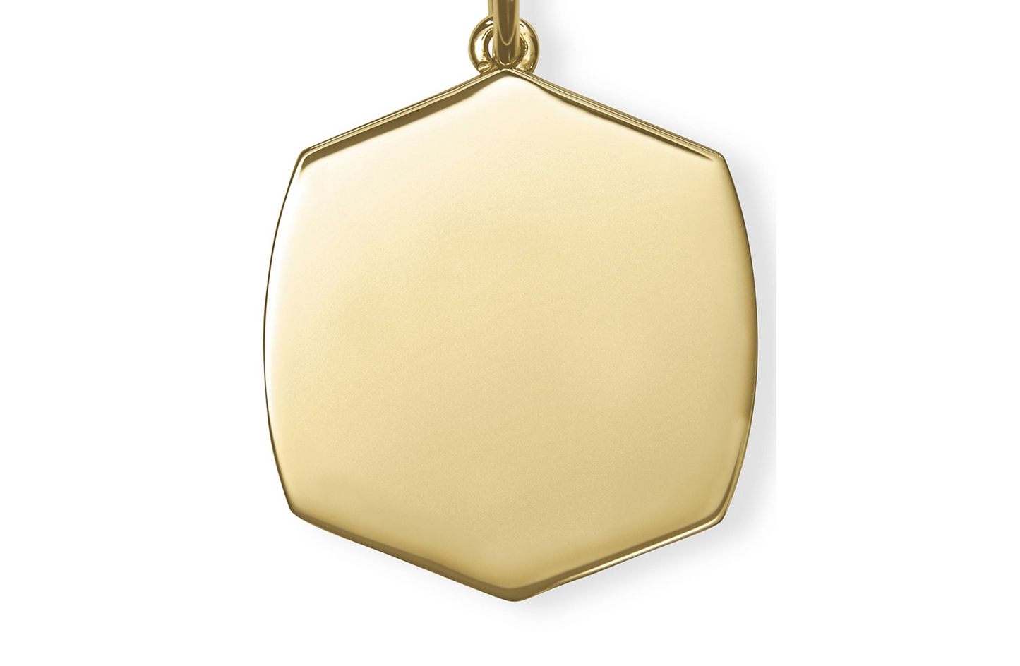 Davis Charm in 18k Gold Vermeil & Sterling Silver
