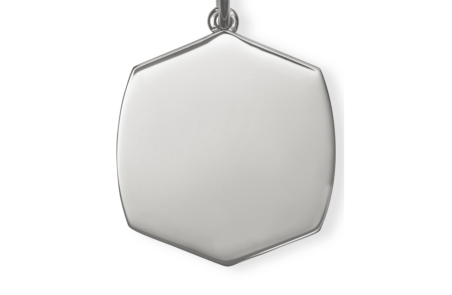 Davis Charm in 18k Gold Vermeil & Sterling Silver