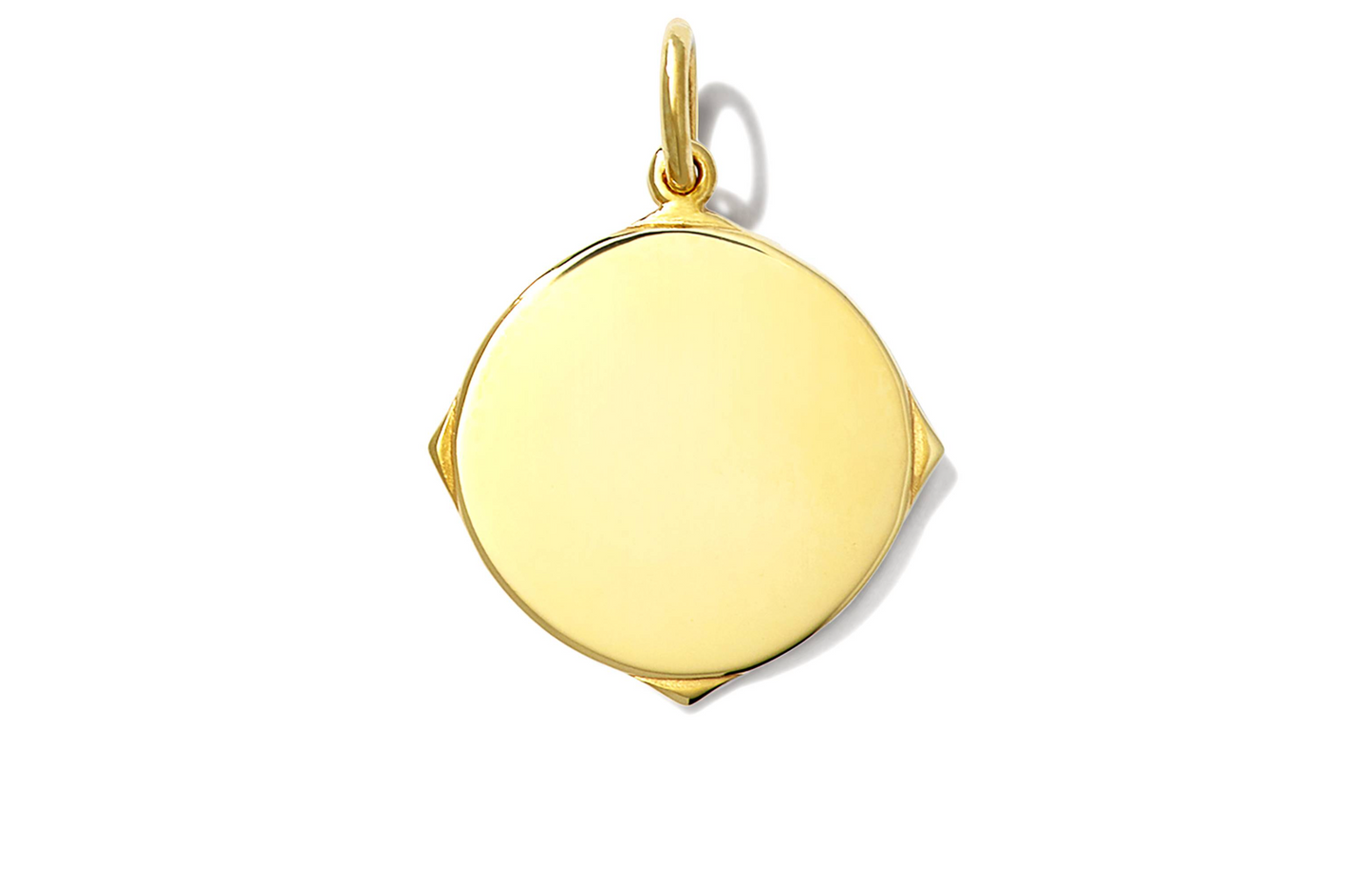 Celebration in 18k Gold Vermeil & Sterling Silver Charm in White Sapphire