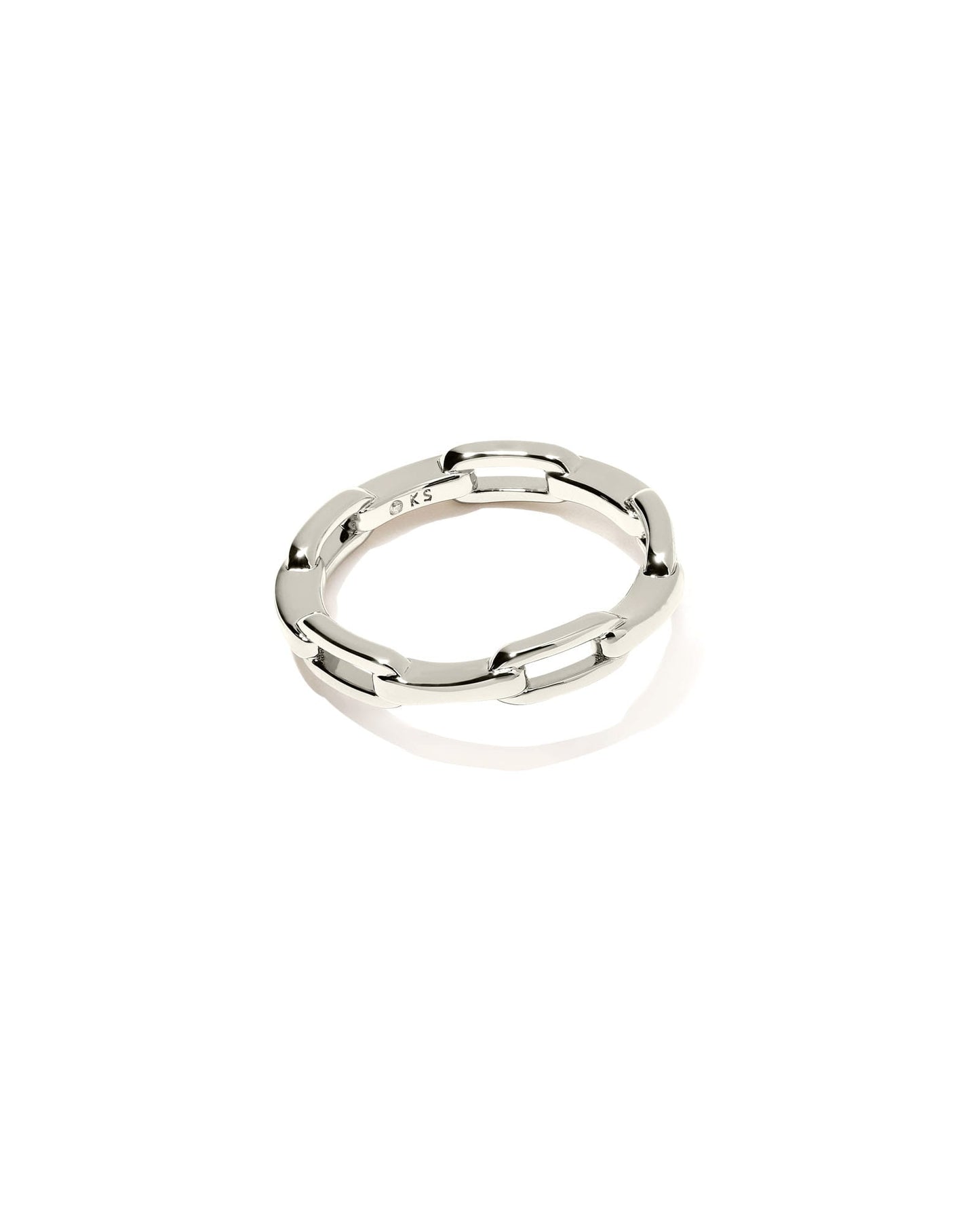 Andi Band Ring in Silver & Gold