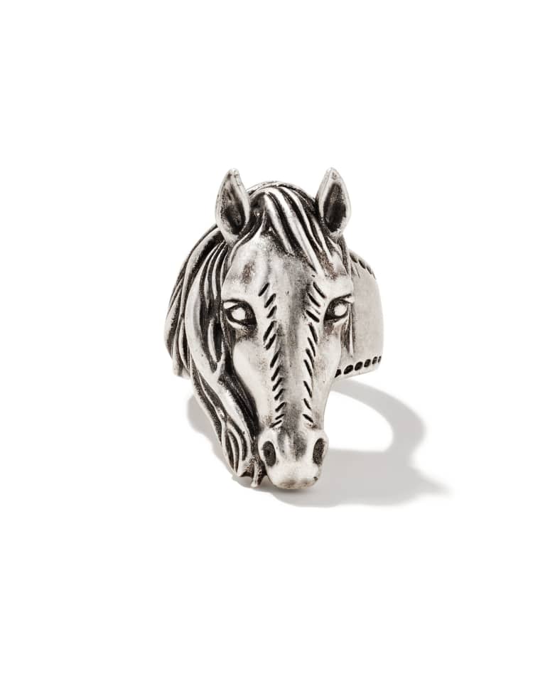 Beau Cocktail Ring in Vintage Silver and Gold