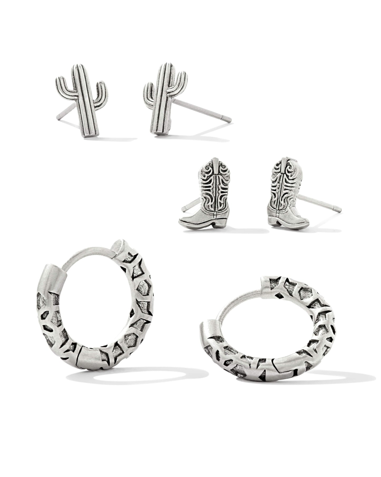 Kendra Scott Cowboy Boot Earring Set of 3
