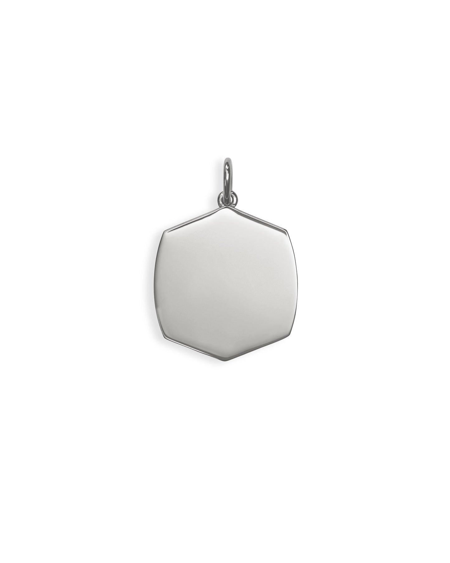 Davis Charm in 18k Gold Vermeil & Sterling Silver
