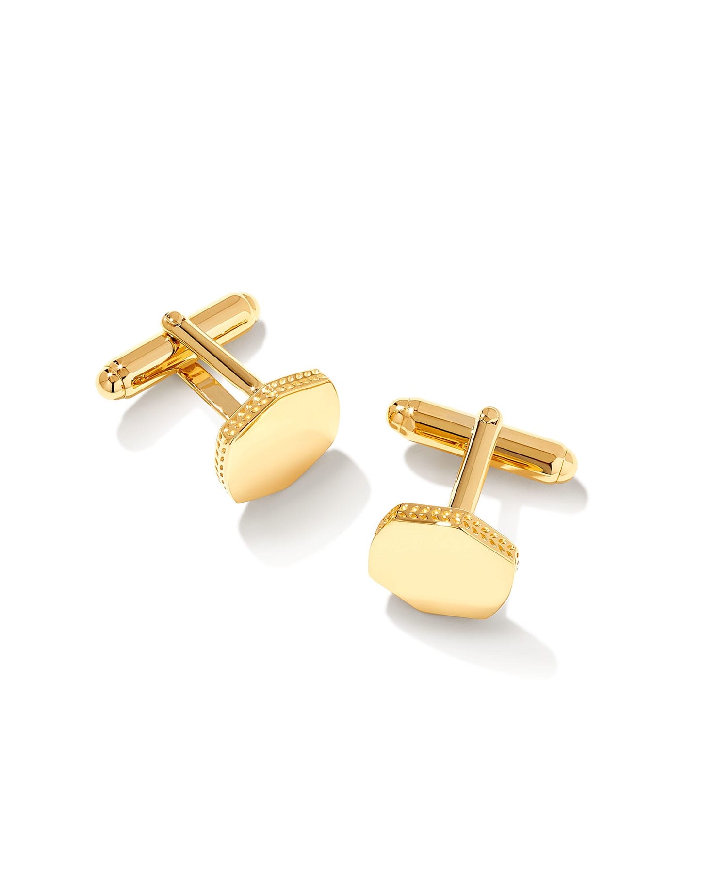 Davis Cuff Links in 18k Gold Vermeil 196088531687