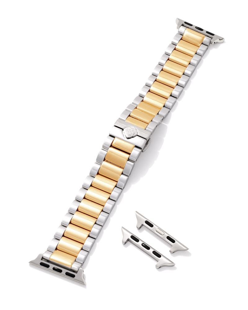 Dira 3 Link Watch Band in Two Tone Stainless Steel 9608801648
